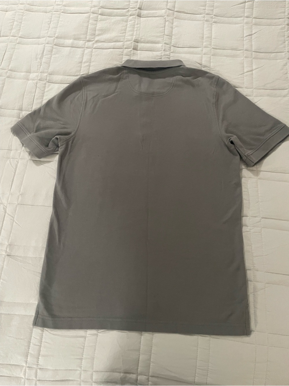 croft & barrow Men's Slate Gray Short-Sleeve Polo - Picture 2 of 4